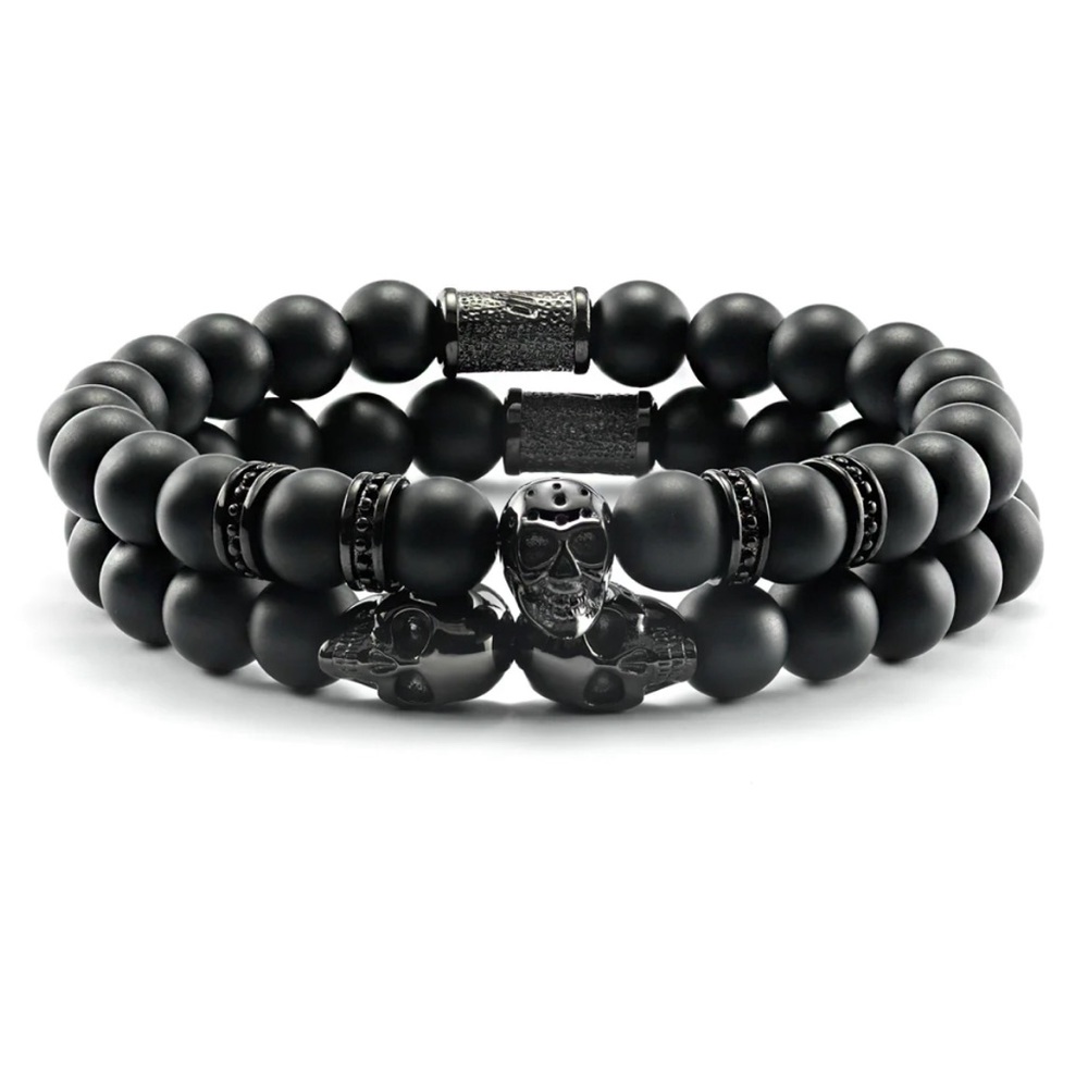 Skeletonhd Phantom Stack - Black Natural Agate St… - image 1